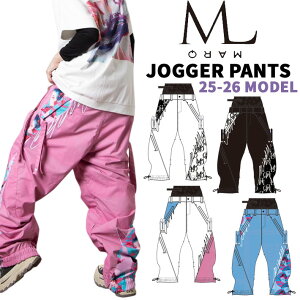 [\񏤕i] 25-26 MARQLEEN JOGGER PANTS MQ06503 }[N[ Xm[{[hEFA WK[pc jZbNX [000^990^001^700^500]