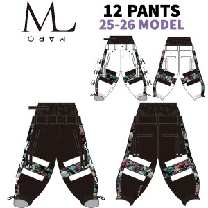 [\񏤕i] 25-26 MARQLEEN 12 PANTS MQ06507 }[N[ Xm[{[hEFA gDG pc jZbNX [993^003]