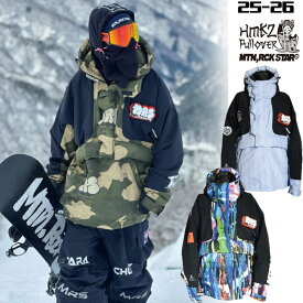 [予約商品] 25-26 マウンテンロックスター ウェア Mtn. Rock Star [HARUMAKI 2 JACKET] ハルマキ 2 ジャケット MOUNTAIN ROCK STAR マンロク ウエア ユニセックス スノーボード スノーウェア 日本正規品