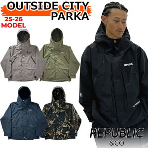 25-26 REPUBLIC & CO EFA pubN OUTSIDE CITY PARKA Xm[{[h AEgTChVeBp[J[ WPbg Y fB[X Xm[{[hEFAyz
