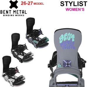 [�\�񏤕i] 26-27 BENTMETAL �r���f�B���O STYLIST �x���g���^�� �X�^�C���X�g BINDING �X�m�[�{�[�h �o�C���f�B���O ���f�B�[�X �I�[���}�E���e�� �t���[�X�^�C�� 2026 2027 ���{���K�i