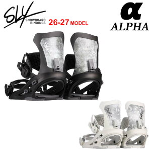 [�\�񏤕i] 26-27 SLY �r���f�B���O �� ALPHA �X���C �A���t�@ �O���g�� �O���g����p BINDING �X�m�[�{�[�h �o�C���f�B���O �x�� �� ���c �� FLUX �t���b�N�X 2026 2027 ���{���K�i