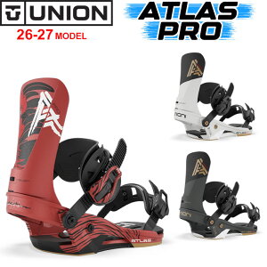 [�\�񏤕i] 26-27 UNION �r���f�B���O ATLAS PRO �A�g���X�v�� BINDING �X�m�[�{�[�h ���j�I�� �o�C���f�B���O 2026 2027 ���{���K�i