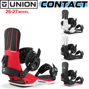 [�\�񏤕i] NEW���f�� 26-27 UNION �r���f�B���O CONTACT [MEN] �R���^�N�g BINDING �X�m�[�{�[�h ���j�I�� �o�C���f�B���O 2026 2027 ���{���K�i