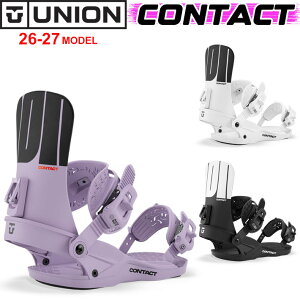 [�\�񏤕i] 26-27 UNION �r���f�B���O CONTACT [WOMAN] �R���^�N�g ���f�B�[�X BINDING �X�m�[�{�[�h ���j�I�� �o�C���f�B���O 2026 2027 ���{���K�i