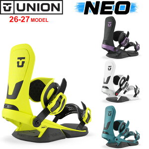 [�\�񏤕i] NEW���f�� 26-27 UNION �r���f�B���O NEO �l�I BINDING �X�m�[�{�[�h ���j�I�� �o�C���f�B���O 2026 2027 ���{���K�i