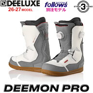 [予約商品] フォローズ別注！26-27 DEELUXE ブーツ DEEMON PRO ディーラックス ディーモン プロ S3 熱成…
