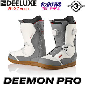 [�\�񏤕i] �t�H���[�Y�ʒ��I26-27 DEELUXE �u�[�c DEEMON PRO �f�B�[���b�N�X �f�B�[���� �v�� S3 �M���^������Ȃ����̂܂ܗ�����C���i�[ 2026 2027 ���{���K�i