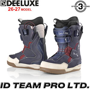 [�\�񏤕i] 30���N���胂�f�� 26-27 DEELUXE �u�[�c ID TEAM PRO LTD �f�B�[���b�N�X �A�C�f�B�[�`�[���v�� ���~�e�b�h S3 �T�[���C���i�[���C�g BOOTS �X�m�[�{�[�h 2026 2027 ���{���K�i