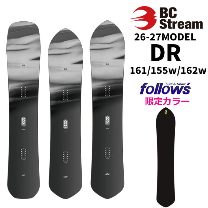 楽天市場】[予約商品] フォローズ限定 26-27 BC Stream スノーボード 