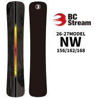 [予約商品] 26-27 ビーシーストリーム BC Stream SNOWBOARDS スノーボード NW エヌダブル 156cm 162cm 16…