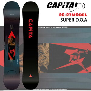 [�\�񏤕i] 26-27 CAPITA �X�m�[�{�[�h �L���s�^ SUPER DOA �X�[�p�[ �f�B�[�I�[�G�[ �I�[�����E���h �p�[�N �p�E�_�[ �X�m�{ �� 2026 2027 ���{���K�i