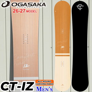 [�\�񏤕i] 26-27 OGASAKA �X�m�[�{�[�h �I�K�T�J CT-IZ �V�[�e�B �A�C�[�b�g �����Y 152cm 154cm 156cm 158cm 161cm �t���[�X�^�C�� �I�[�����E���h �J�[�r���O �X�m�{ �� 2026 2027 ���{���K�i