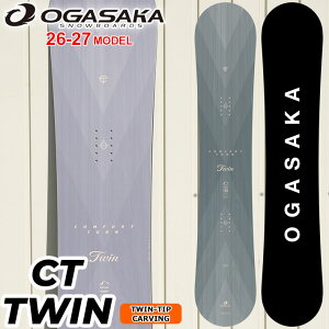 [�\�񏤕i] 26-27 OGASAKA �X�m�[�{�[�h �I�K�T�J CT-TWIN �V�[�e�B �c�C�� Comfort Turn 154cm 156cm 158cm �t���[�X�^�C�� �O���g�� �J�[�r���O �X�m�{ �� 2026 2027 ���{���K�i