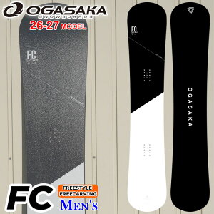 [�\�񏤕i] 26-27 OGASAKA �X�m�[�{�[�h �I�K�T�J FC �G�t�V�[ Full Carve �����Y 154cm 157cm 160cm 163cm �t���[�X�^�C�� �J�[�r���O �X�m�{ �� 2026 2027 ���{���K�i