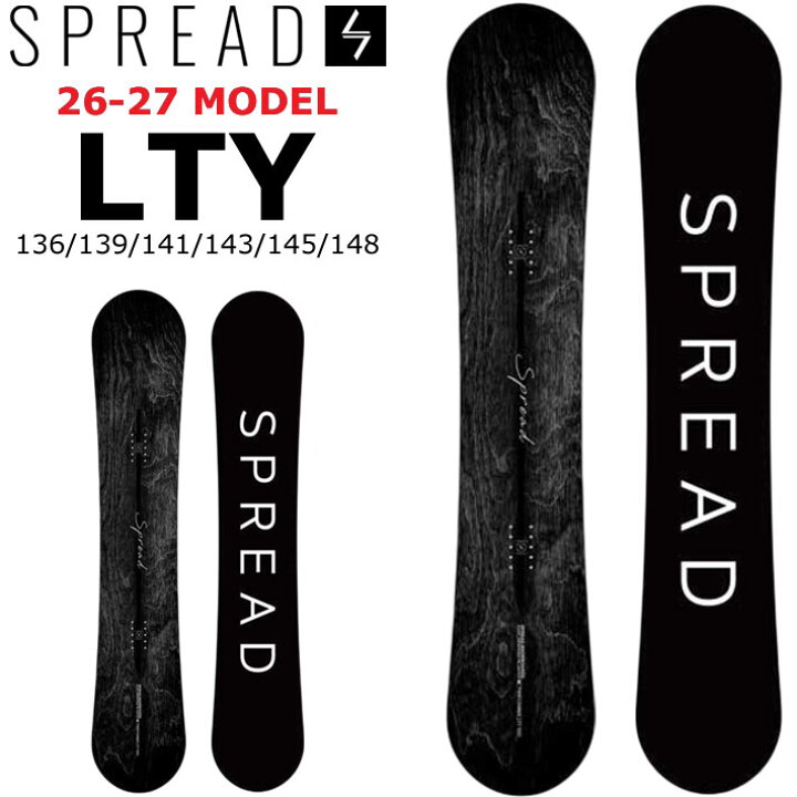 楽天市場】[予約商品] 26-27 スプレッド スノーボード SPREAD LTY 