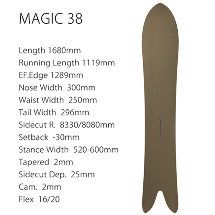 楽天市場】[予約商品] 26-27 GENTEMSTICK ゲンテンスティック MAGIC38 