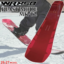26-27 WRX SB スノーボード ダブルアールエックス BEAST MODE Mk-T2 ビーストモード マークティーツー 149cm 152cm グラトリ カービング ユニセックス WRXSB ダブルアールエックスエスビー オガサカ製 井口勝文 いぐっちゃん スノボ 板 2026 2027 日本正規品