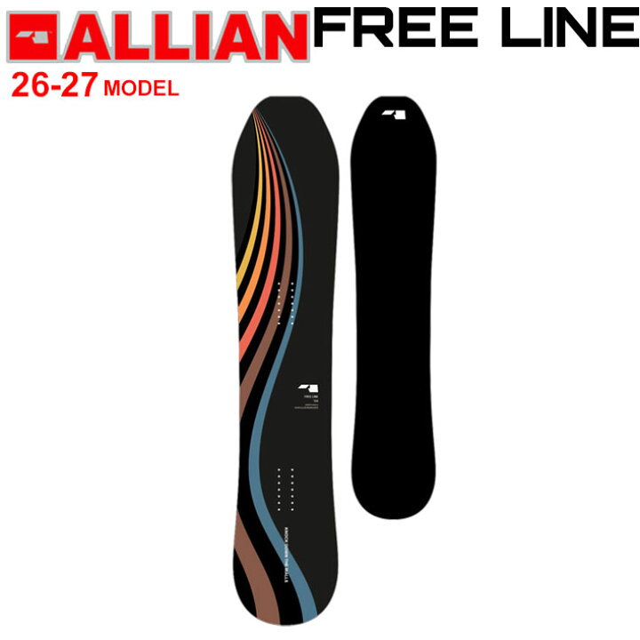 楽天市場】[予約商品] 26-27 ALLIAN スノーボード アライアン FREE 