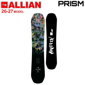[�\�񏤕i] 26-27 ALLIAN �X�m�[�{�[�h �A���C�A�� PRISM �v���Y�� 151cm 155cm 157cm �����Y �t���[�X�^�C�� �O���g�� �I�[�����E���h �X�m�{ �� 2026 2027 ���{���K�i