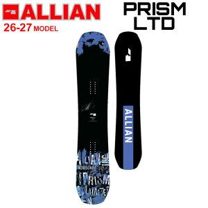 [�\�񏤕i] 26-27 ALLIAN �X�m�[�{�[�h �A���C�A�� PRISM LTD �v���Y�� ���~�e�b�h 150cm 153cm 156cm �����Y �t���[�X�^�C�� �O���g�� �I�[�����E���h �X�m�{ �� 2026 2027 ���{���K�i