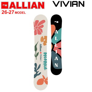 [�\�񏤕i] 26-27 ALLIAN �X�m�[�{�[�h �A���C�A�� VIVIAN �r�r�A�� ���B���B�A�� 138cm 142cm 146cm ���f�B�[�X �t���[�X�^�C�� �I�[�����E���h �X�m�{ �� 2026 2027 ���{���K�i