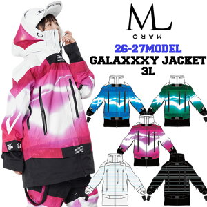 [�\�񏤕i] 26-27 MARQLEEN GALAXXXY JACKET 3L MQ07001 �}�[�N���[�� �X�m�[�{�[�h�E�F�A �M�����N�V�[ �W���P�b�g �X���[�G�� ���j�Z�b�N�X [503�^403�^703�^003�^993]