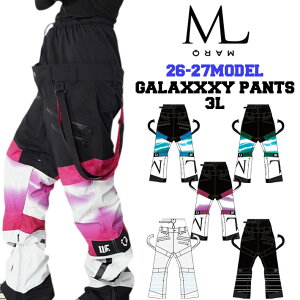 [�\�񏤕i] 26-27 MARQLEEN GALAXXXY PANTS 3L MQ07501 �}�[�N���[�� �X�m�[�{�[�h�E�F�A �M�����N�V�[ �p���c �X���[�G�� ���j�Z�b�N�X [503�^403�^703�^003�^993]