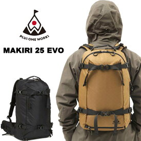 26 プラスワンワークス バックパック MAKIRI EVO 25L PLUS ONE WORKS スノーボード スキー バックカントリー 登山 リュック【即】