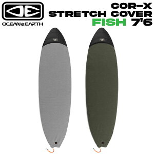 OCEAN��EARTH �I�[�V�����A���h�A�[�X COR-X STRETCH COVER [7'6] �{�[�h�P�[�X �j�b�g�P�[�X �T�[�t�B�� �T�[�t�{�[�h�P�[�X �t�B�b�V���p