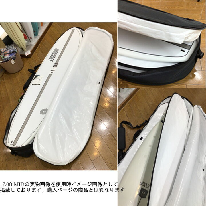 楽天市場】TOOLS サーフボード ハードケース トラベル 9.6ft LOG 2in1 