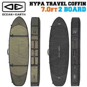 OCEANEARTH T[t{[hP[X n[hP[X gxP[X HYPA FISH/SHORT TRAVEL COVER COFFIN 2BOARD [7'0] 2{[ I[VAhA[X [T[tgbvW]