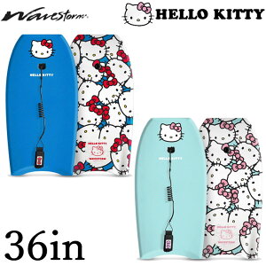 HELLO KITTY × Wavestorm �n���[�L�e�B �E�F�[�u�X�g�[�� �{�f�B�{�[�h �L�e�B����� 36in Bodyboard �C���� �g��� �v���O��t�ς�