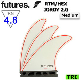 [送料無料] [10％]ショートボード用フィン FUTURES FIN フューチャーフィン RTM HEX JORDY [Medium] Mサイズ ジョディ・スミス ショートボード フィン トライフィン 3枚セット【あす楽対応】