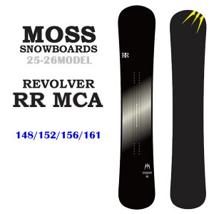 [\񏤕i] 25-26 MOSS Xm[{[h REVOLVER RR MCA {o[ _uA[ GV[G[ XXm[{[h 148cm 152cm 156cm 161cm eNjJ{[h J[rO Z~n}[wbh Xm{  {
