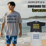 26 ラッシュガード AIDENTIFY アイデンティファイ SUNGUARD TEE [SARCASM] サンガード メッシュ ユニセッ…