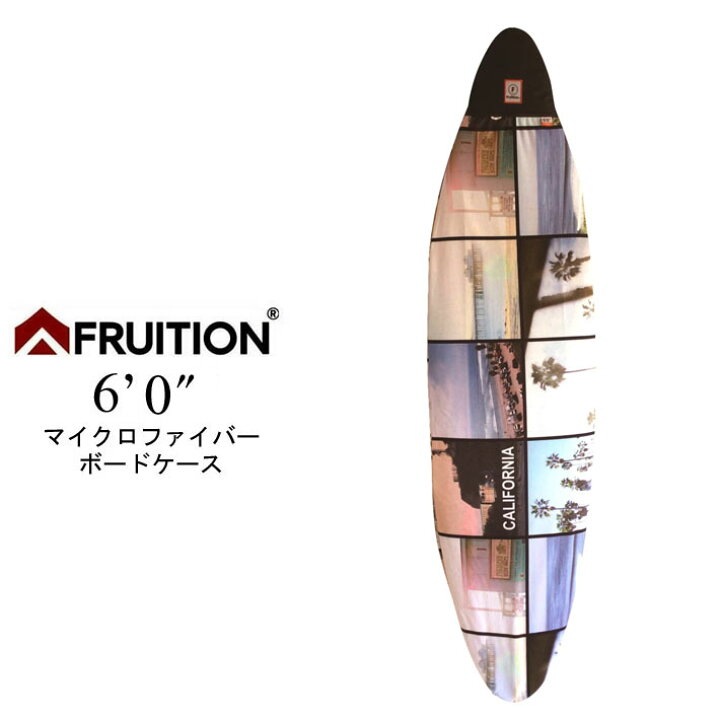 楽天市場】サーフボードケース FRUITION マイクロファイバー 