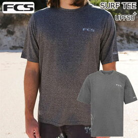 [メール便発送商品] 25 FCS ラッシュガード 半袖 SURF TEE UPF50+ ユニセックス 水陸両用 紫外線対策 マリンスポーツ 海トレーニング ジョギング メンズ レディース