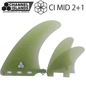 ChannelIslands チャンネルアイランド フィン CI ミッド 2+1 6.5 CI Mid Center + SideBite Model ミッドレングス【あす楽対応】
