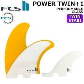 [店内ポイント20倍中!!] FCS2 FIN フィン POWER TWIN +1 PG [Mango] エフシーエス2 パワーツイン パフォーマンスグラス ツイン STABILISER スタビライザー 2+1 3枚セット 3フィン サーフィン サーフボード [日本正規品]【あす楽対応】