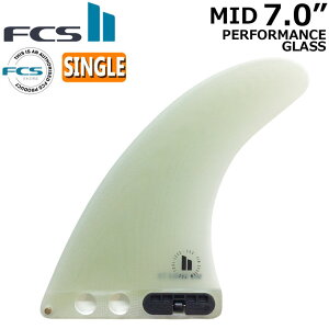[|Cg20{I] FCS2 FIN tB O{[h MID SINGLE PG LONGBOARD FIN 7.0 [Clear] GtV[GX2 ~bh VO ptH|}XOX VOtB Z^[tB T[tB T[t{[hy
