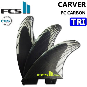 [݌Ɍ] FCS2 FIN GtV[GX2 tB CARVER PC CARBON AirCore TRI [Black Acid] J[o[ ptH|}XRAJ[{ GARA gC 3FIN V[g{[hp T[t{[h [{Ki]yz