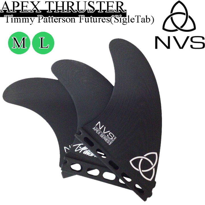 楽天市場】ショートボード用フィン NVS Fin フィン Timmy Paterson 