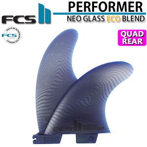FCS2 FIN GtV[GX2 tB ptH[}[ PERFORMER ECO NEO GLASS EcoBlend [Pacific] QUAD REAR lIOX NbhA AtB 2FIN [{Ki]yz