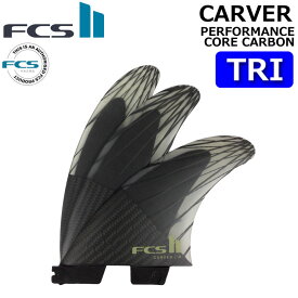 [店内ポイント20倍中!!] FCS2 FIN エフシーエス2 フィン CARVER PC CARBON AirCore TRI [Eucalyptus] カーバー パフォ－マンスコアカーボン エアコア トライ 3FIN ショートボード用 サーフボード [日本正規品]【あす楽対応】