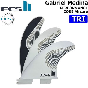 FCS2 FIN �G�t�V�[�G�X2 �t�B�� �g���C�t�B�� GM PC TRI AirCore [Black�^White] �K�u���G���E���f�B�[�i Gabriel Medina 3FIN AirCore �G�A�R�A �p�t�H�|�}���X�R�A �V���[�g�{�[�h�p �T�[�t�B�� �X���X�^�[�y