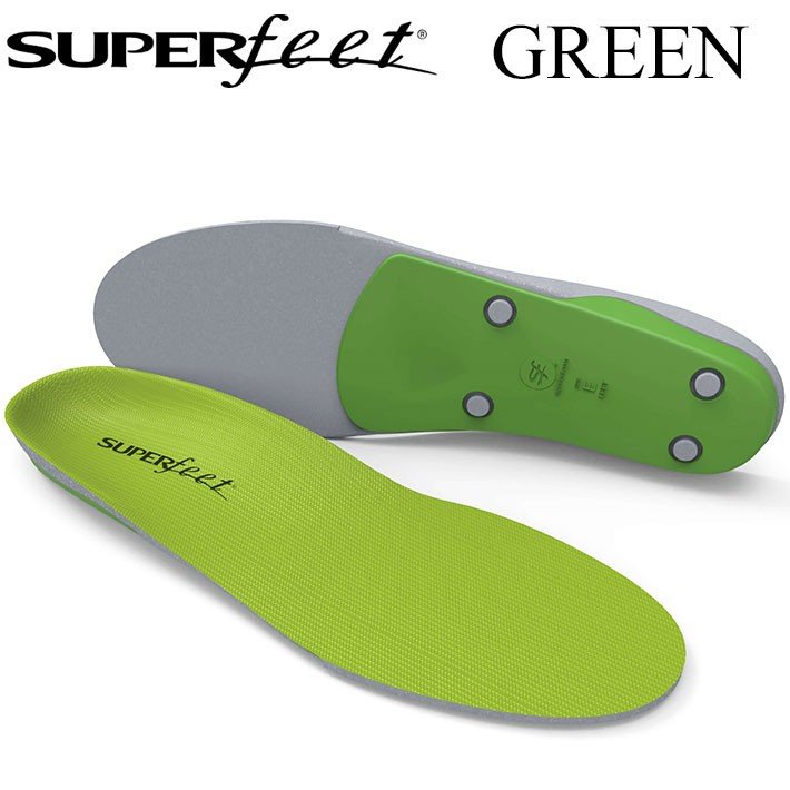SUPER FEET スーパーフィート GREEN グリーン インソール [正規販売店] [メール便発送商品] | ｆｏｌｌｏｗｓ