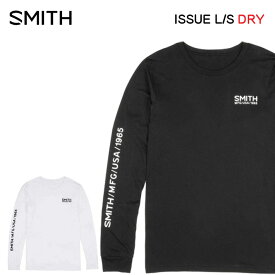 SMITH スミス メンズ 長袖 カットソー DRY UPF50+ ロングスリーブ Tシャツ ISSUE LONG SLEEVE [メール便発送商品]