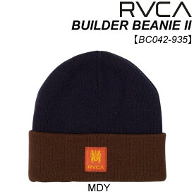 [現品限り] RVCA ビーニー BC042-935 ルーカ BUILDER BEANIE II HOLIDAY ニット帽 【あす楽対応】