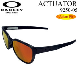 【4日～ 2個で5倍！3個購入で10倍】OAKLEY サングラス オークリー サングラス 9250A-0557 ACTUATOR アクチュエーター Asia Fit アジアンフィット PRIZM プリズムレンズ 日本正規品 キャンプ アウトドア【あす楽対応】